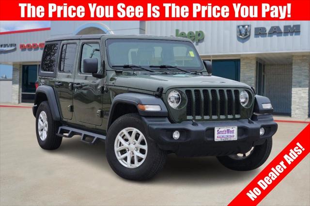 2023 Jeep Wrangler 4-Door Sport S 4x4