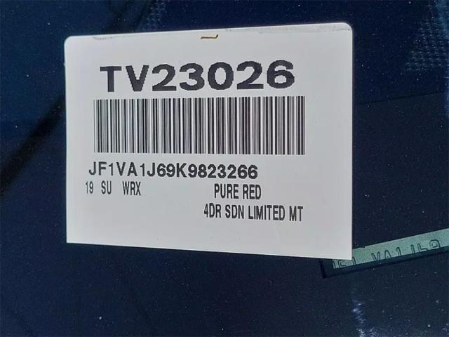 2019 Subaru WRX Limited