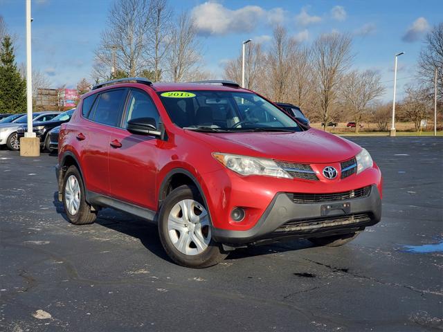 Used 2015 Toyota RAV4 LE with VIN JTMBFREV1FD111738 for sale in Waterford, MI