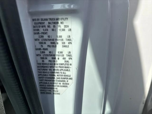 2024 Ford E-350 Cutaway Base
