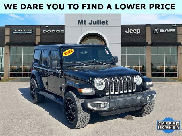 2022 Jeep Wrangler Unlimited Sahara 4x4