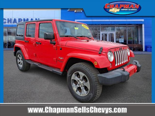2017 Jeep Wrangler Unlimited Sahara 4x4
