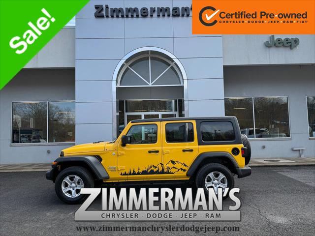 2019 Jeep Wrangler Unlimited Sport S 4x4