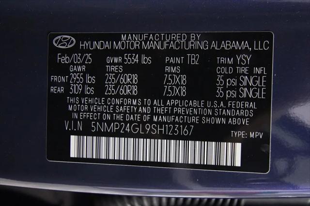 2025 Hyundai Santa Fe SEL