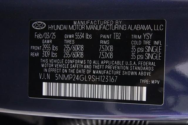 2025 Hyundai Santa Fe SEL