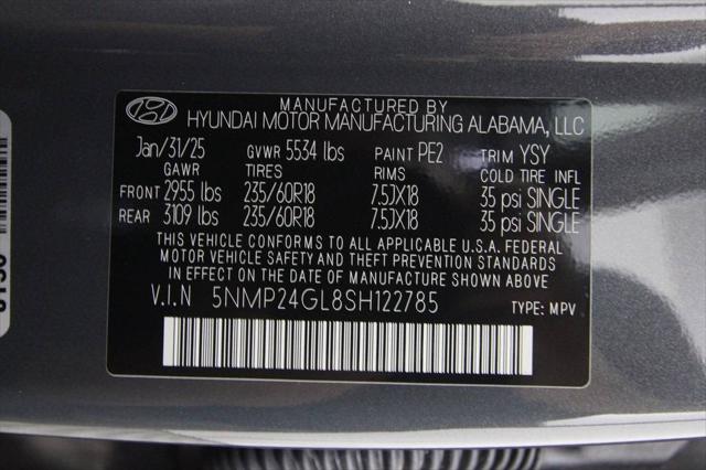 2025 Hyundai Santa Fe SEL