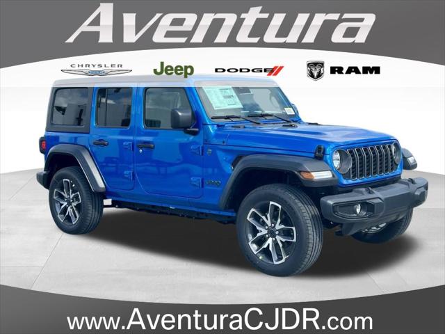 2025 Jeep Wrangler 4xe WRANGLER 4-DOOR SPORT S 4xe