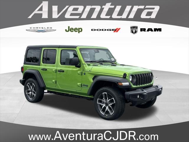 2025 Jeep Wrangler 4xe WRANGLER 4-DOOR SPORT S 4xe