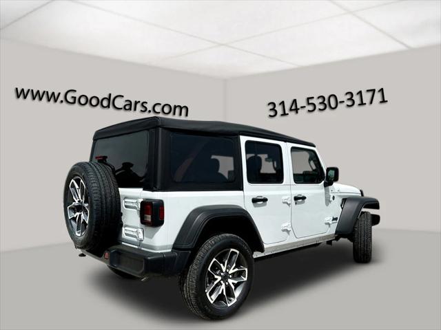 2025 Jeep Wrangler 4xe WRANGLER 4-DOOR SPORT S 4xe