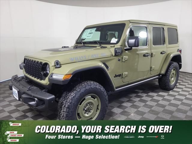 2025 Jeep Wrangler 4xe WRANGLER 4-DOOR WILLYS 41 4xe