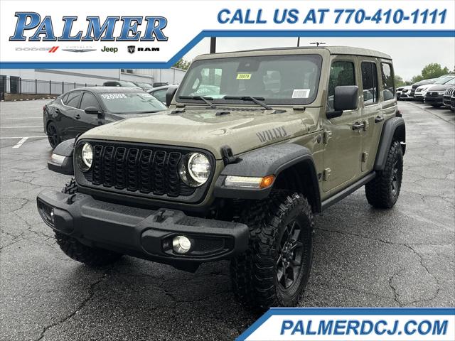 2025 Jeep Wrangler WRANGLER 4-DOOR WILLYS