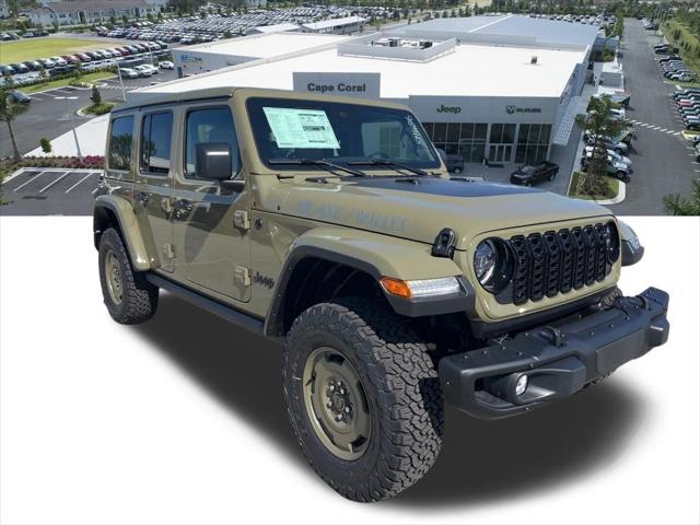 2025 Jeep Wrangler 4xe WRANGLER 4-DOOR WILLYS 41 4xe