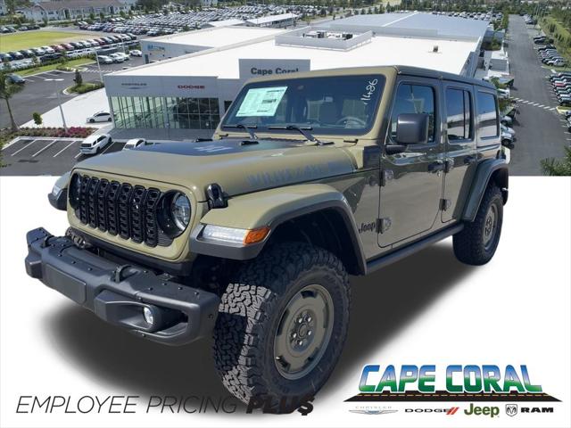 2025 Jeep Wrangler 4xe WRANGLER 4-DOOR WILLYS 41 4xe
