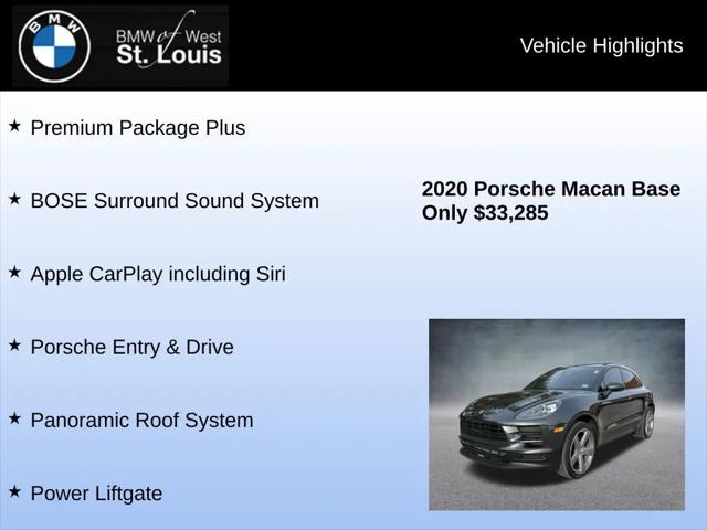 2020 Porsche Macan Standard