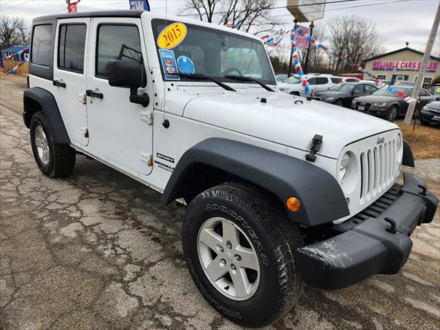 2015 Jeep Wrangler Unlimited Sport for sale in Michigan City, IN