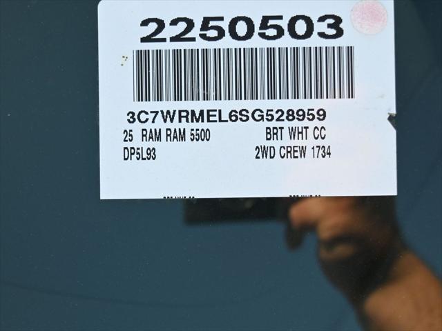 2025 RAM Ram 5500 Chassis Cab RAM 5500 TRADESMAN CHASSIS CREW CAB 4X2 60 CA 2025 RAM Ram 5500 Chassis Cab RAM 5500 TRADESMAN CHASSIS CREW CAB 4X2 60 CA