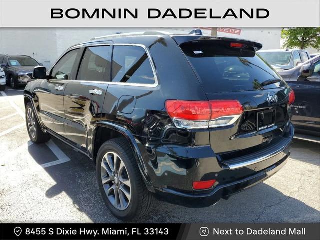 2018 Jeep Grand Cherokee Overland 4x2