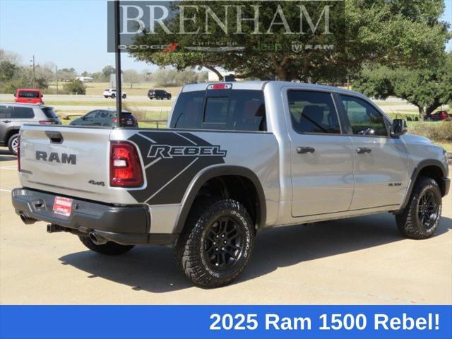2025 RAM Ram 1500 RAM 1500 REBEL CREW CAB 4X4 57 BOX