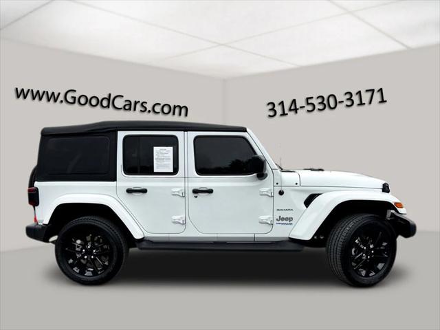 2022 Jeep Wrangler 4xe Unlimited Sahara 4x4