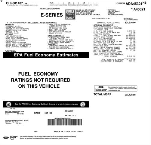2010 Ford E-450 Cutaway E-450