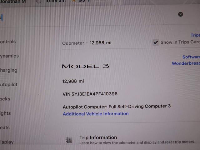 2023 Tesla Model 3 Rear-Wheel Drive