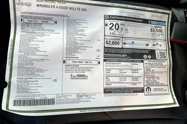 New 2025 Jeep Wrangler For Sale in Millington, TN