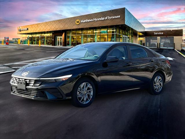 2025 Hyundai Elantra Hybrid Blue
