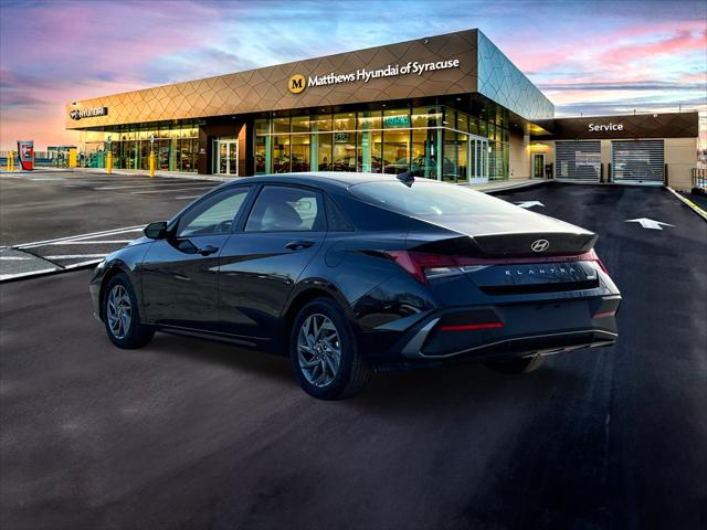 2025 Hyundai Elantra Hybrid Blue