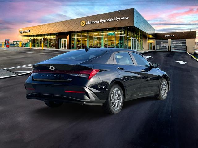 2025 Hyundai Elantra Hybrid Blue