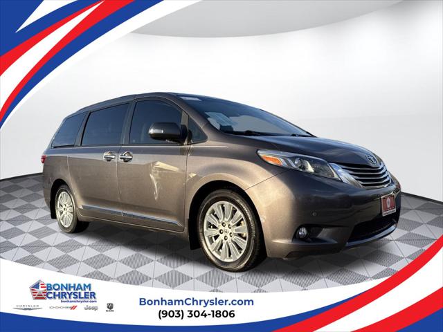 2017 Toyota Sienna Limited Premium 7 Passenger