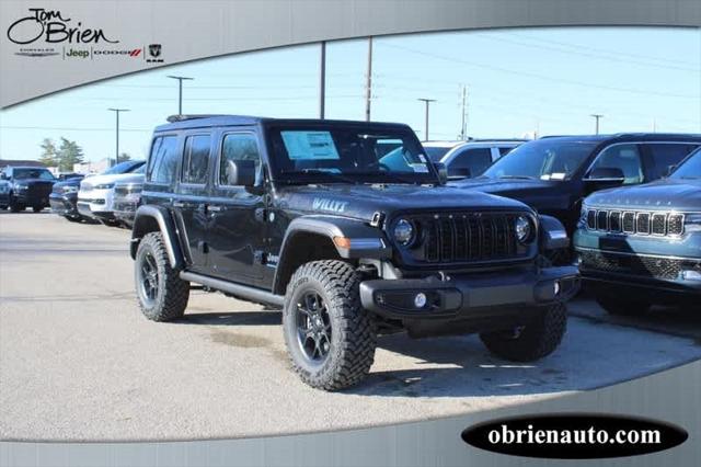 2025 Jeep Wrangler 4xe WRANGLER 4-DOOR WILLYS 4xe