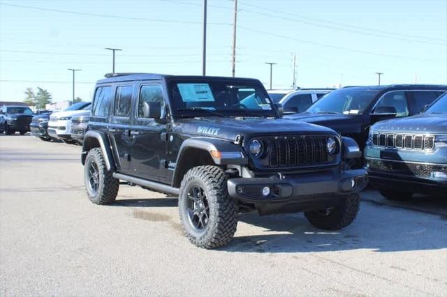 2025 Jeep Wrangler 4xe WRANGLER 4-DOOR WILLYS 4xe