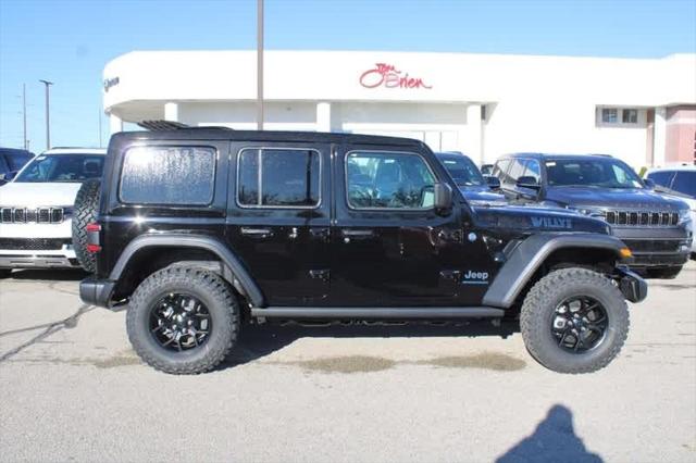 2025 Jeep Wrangler 4xe WRANGLER 4-DOOR WILLYS 4xe