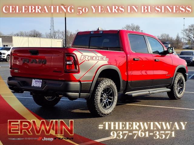 2025 RAM Ram 1500 RAM 1500 REBEL CREW CAB 4X4 57 BOX