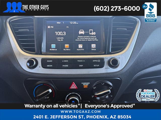 2019 Hyundai Accent SEL