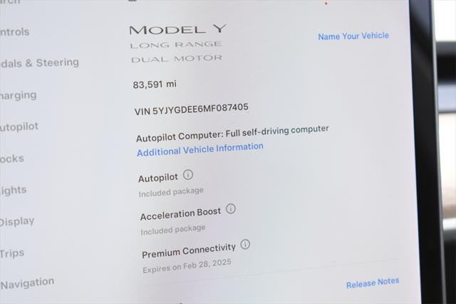 2021 Tesla Model Y Long Range Dual Motor All-Wheel Drive