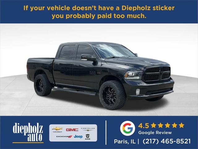 2018 RAM 1500 Night Crew Cab 4x4 57 Box
