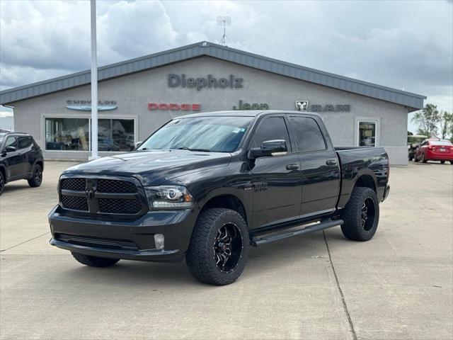 2018 RAM 1500 Night Crew Cab 4x4 57 Box