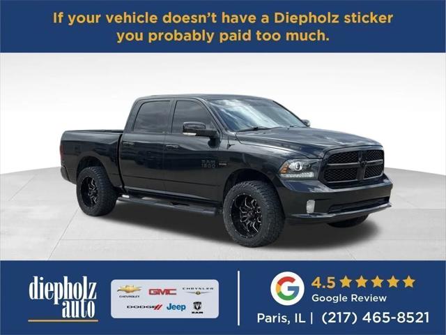 2018 RAM 1500 Night Crew Cab 4x4 57 Box
