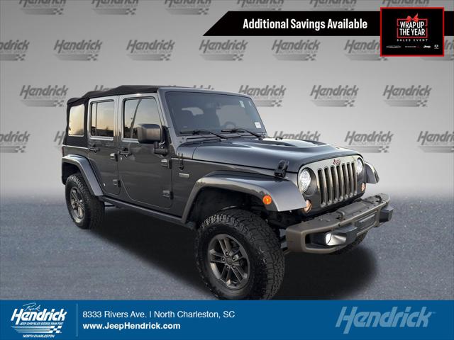 2017 Jeep Wrangler Unlimited 75th Anniversary Edition 4x4 2017 Jeep Wrangler Unlimited 75th Anniversary Edition 4x4