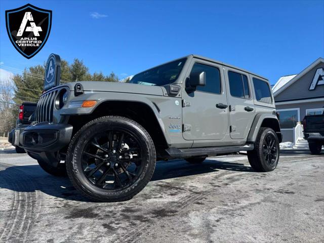 2021 Jeep Wrangler 4xe Unlimited Sahara 4x4 for sale in Windham, ME