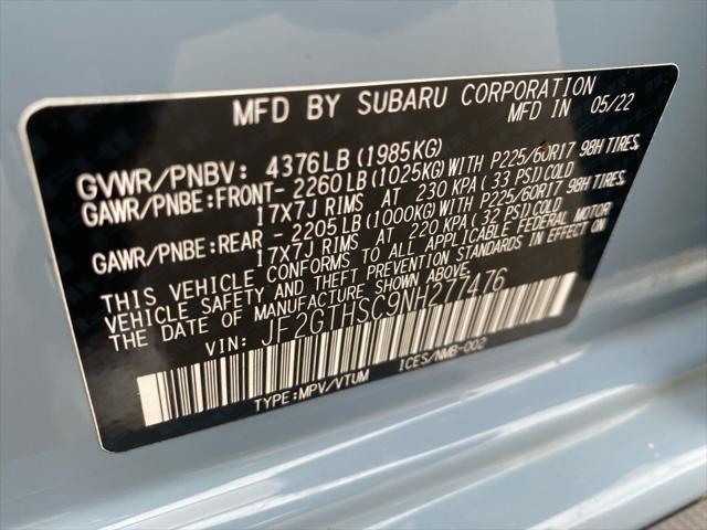 2022 Subaru Crosstrek Sport