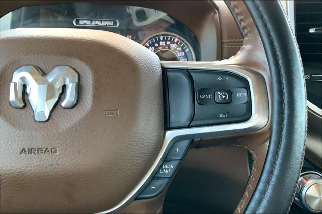 Used 2020 RAM 1500 Laramie Crew Cab 4x4 57" Box For Sale in Lubbock, TX