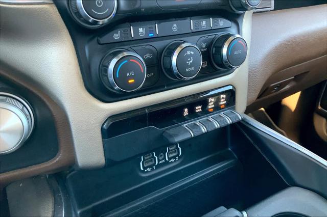 Used 2020 RAM 1500 Laramie Crew Cab 4x4 57" Box For Sale in Lubbock, TX