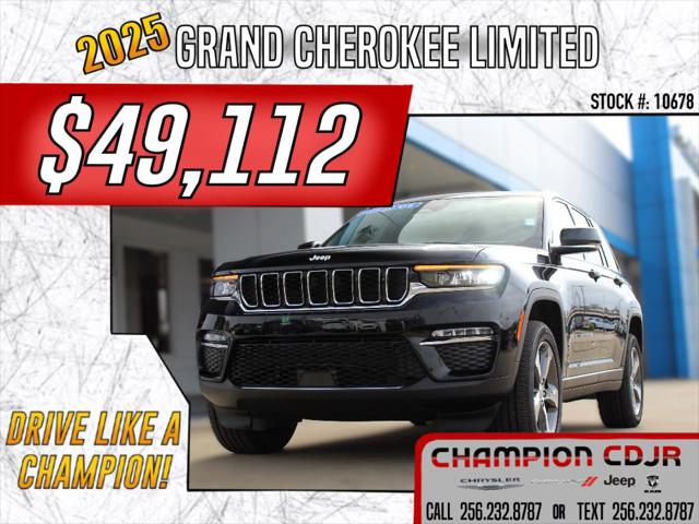 2025 Jeep Grand Cherokee GRAND CHEROKEE LIMITED 4X4