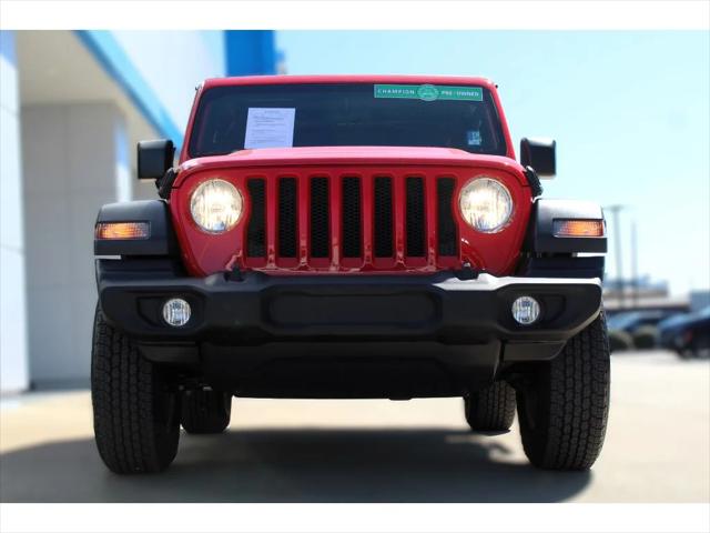 2018 Jeep Wrangler Sport S 4x4