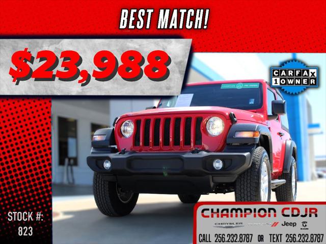 2018 Jeep Wrangler Sport S 4x4