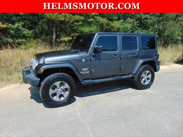 2018 Jeep Wrangler JK Unlimited Sahara 4x4 2018 Jeep Wrangler JK Unlimited Sahara 4x4