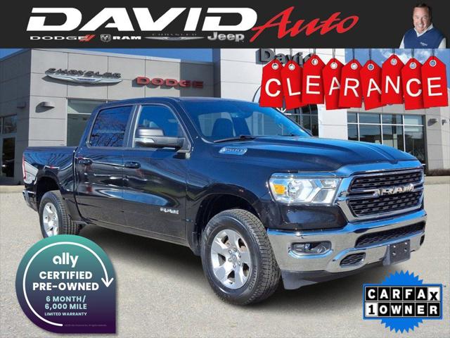 2022 RAM 1500 Big Horn Crew Cab 4x4 57 Box