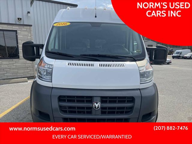 2016 Ram ProMaster 2500 High Roof for sale in Wiscasset, ME